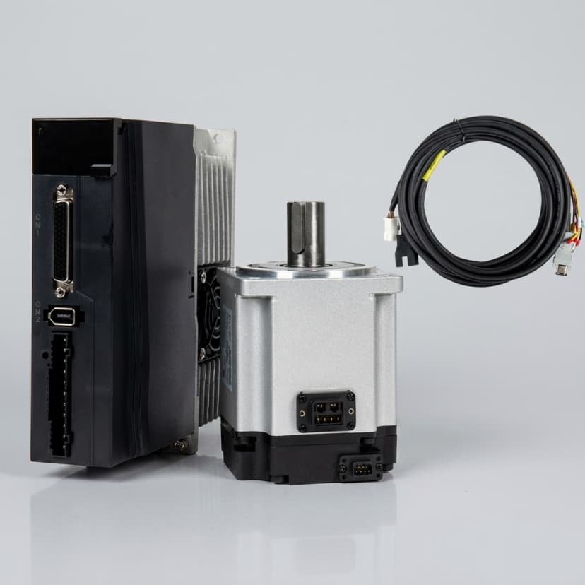 Servo motor component for motion hardware sourcing